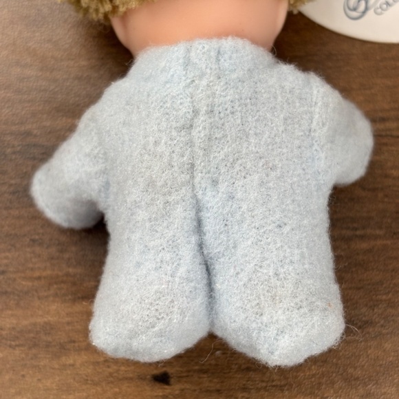 Vintage HI BABIES 1991 Precious Moments BOY DOLL Figure Toy Ornament Enesco - P - Picture 9 of 9